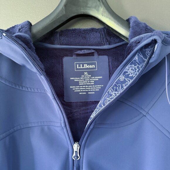 L.L. Bean Women's Jacket with Hood XL - Picture 2 of 5